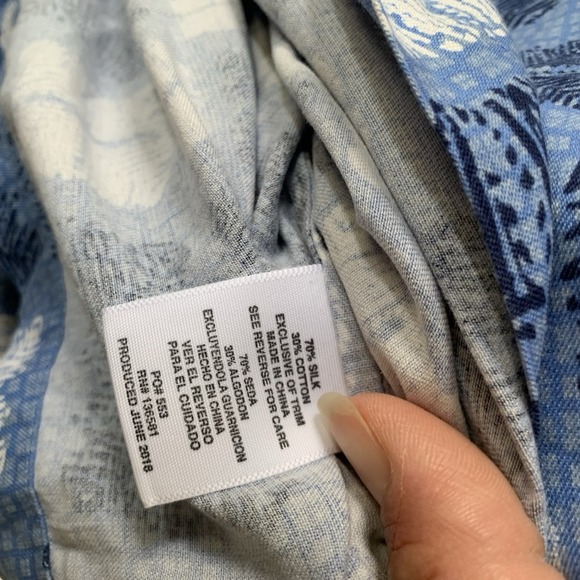 Nat Nast Camp Shirt Abstract Print Button Up Short Sleeve Shirt - Picture 5 of 7